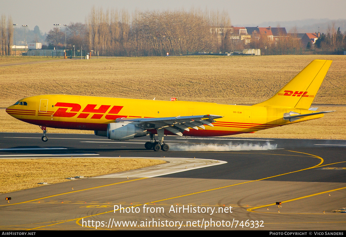 Aircraft Photo of OO-DLW | Airbus A300B4-203(F) | DHL International | AirHistory.net #746332