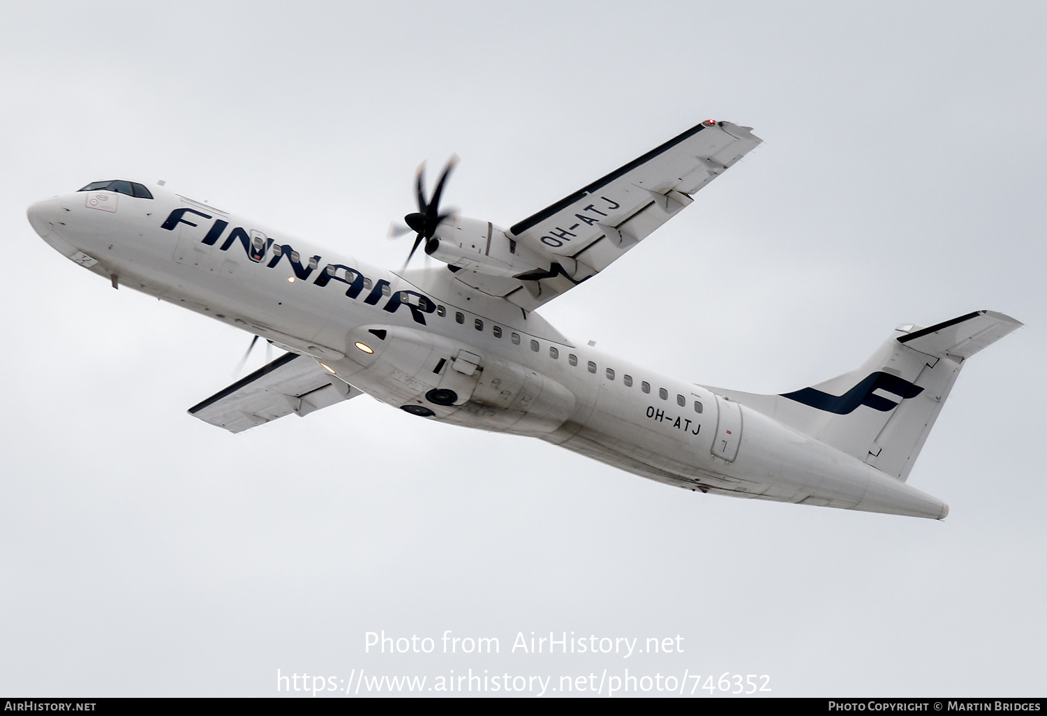 Aircraft Photo of OH-ATJ | ATR ATR-72-500 (ATR-72-212A) | Finnair | AirHistory.net #746352