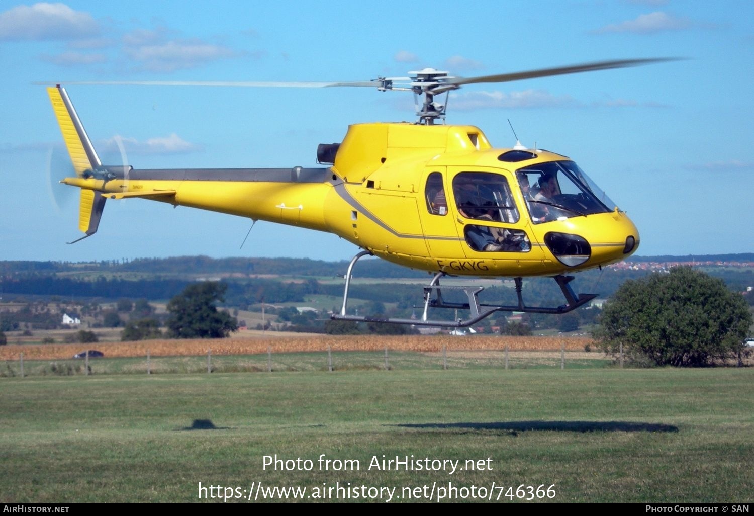 Aircraft Photo of F-GKYG | Aerospatiale AS-350BA Ecureuil | AirHistory.net #746366