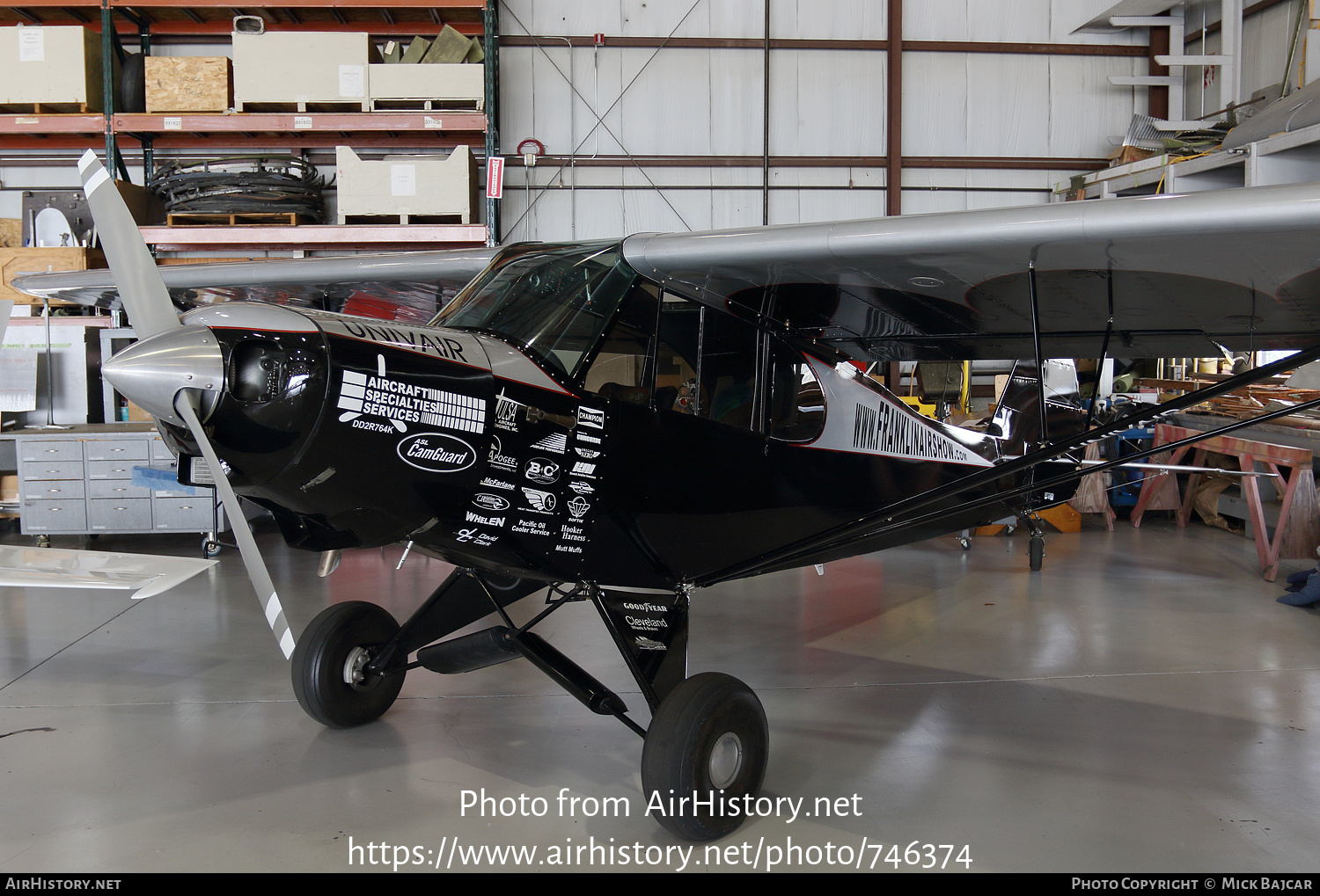 Aircraft Photo of N6777B | Piper PA-18A-150 Super Cub | Franklin Airshows | AirHistory.net #746374