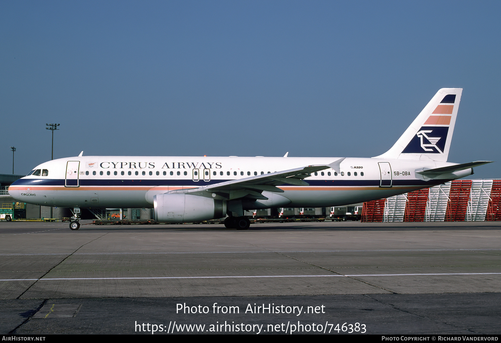 Aircraft Photo of 5B-DBA | Airbus A320-231 | Cyprus Airways | AirHistory.net #746383