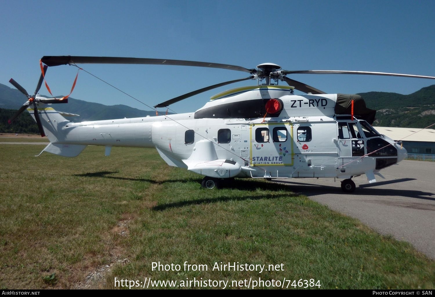 Aircraft Photo of ZT-RYD | Eurocopter AS-332C1e Super Puma | Starlite Aviation | AirHistory.net #746384