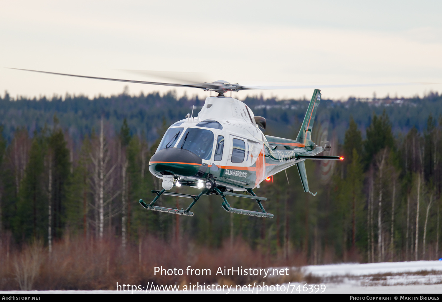 Aircraft Photo of OH-HVO | AgustaWestland AW-119 MkII Koala (AW-119 Ke) | Rajavartiolaitos - Finnish Border Guard | AirHistory.net #746399