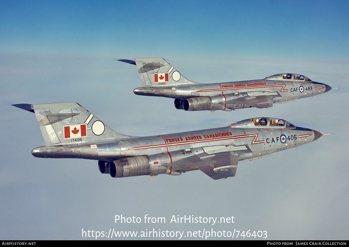 Aircraft Photo of 17483 | McDonnell CF-101B Voodoo | Canada - Air Force | AirHistory.net #746403