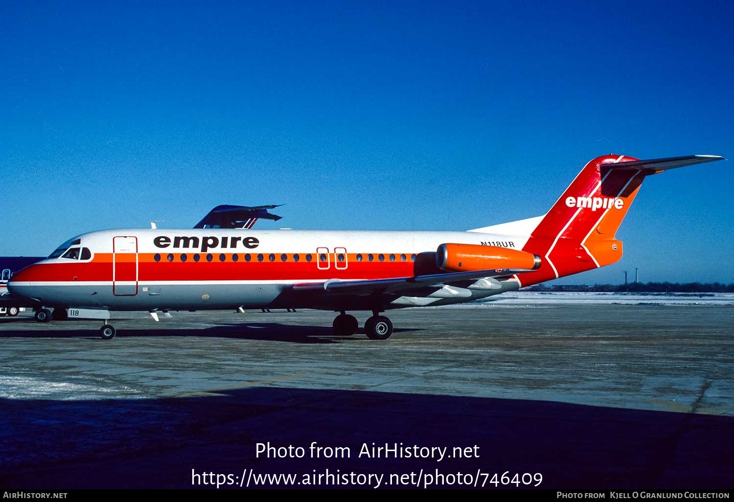 Aircraft Photo of N118UR | Fokker F28-4000 Fellowship | Empire Airlines | AirHistory.net #746409