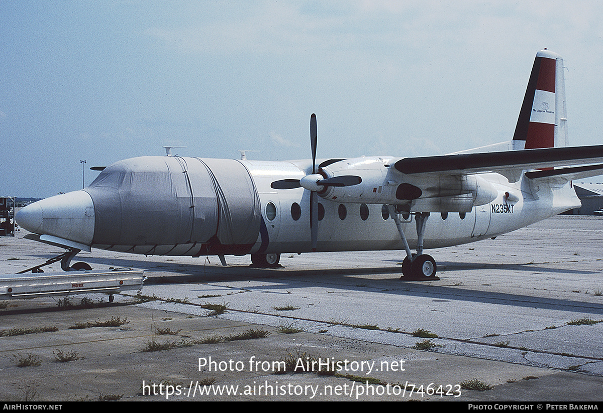 Aircraft Photo of N235KT | Fairchild F-27A | AirHistory.net #746423