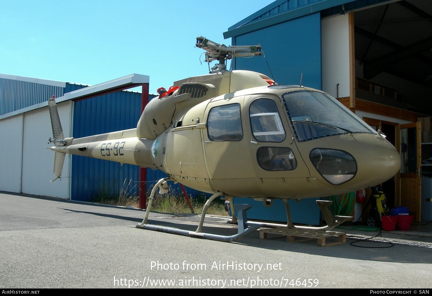 Aircraft Photo of ES 92 | Aerospatiale AS-355F-2 Ecureuil 2 | Algeria - Air Force | AirHistory.net #746459