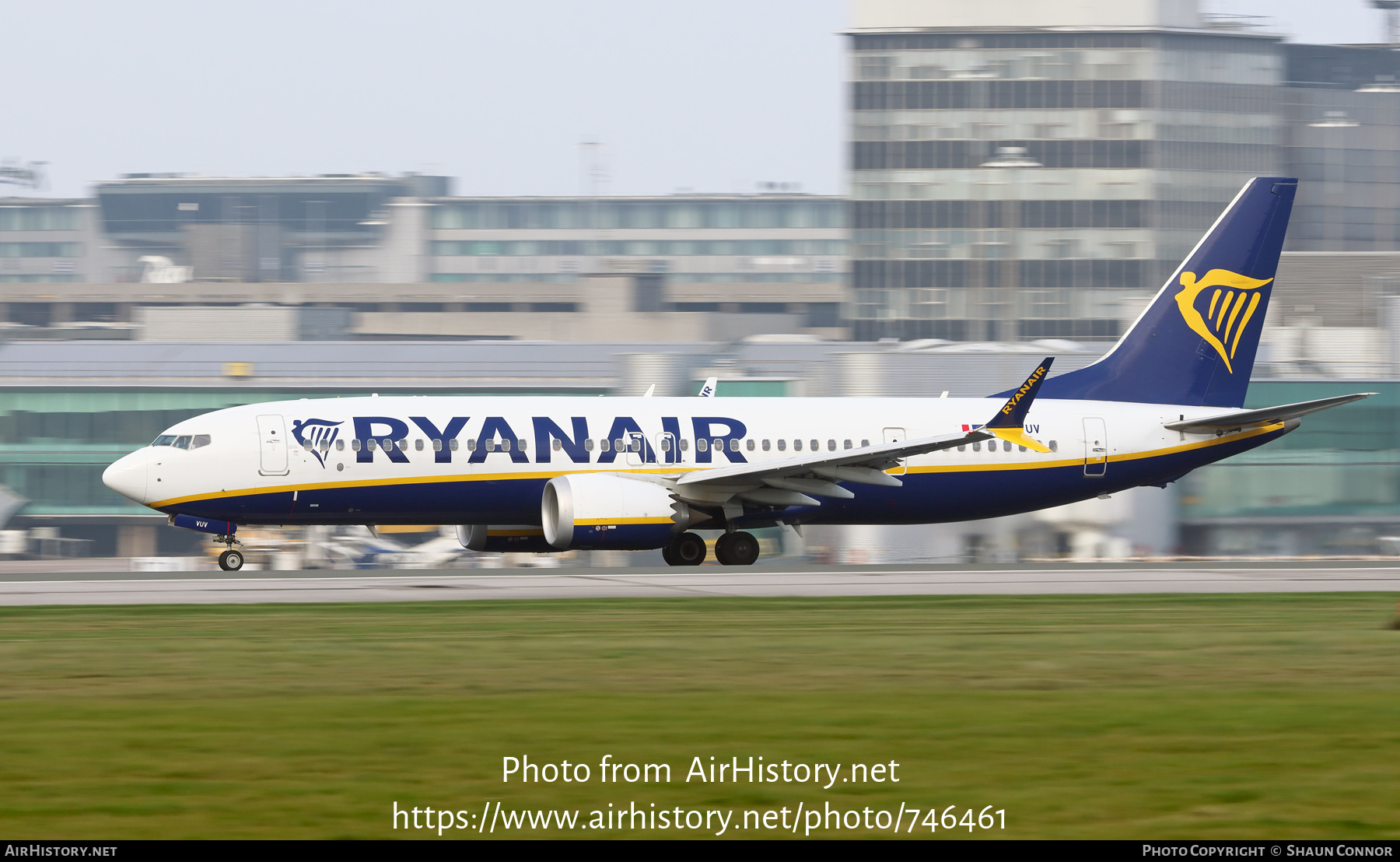 Aircraft Photo of 9H-VUV | Boeing 737-8200 Max 200 | Ryanair | AirHistory.net #746461