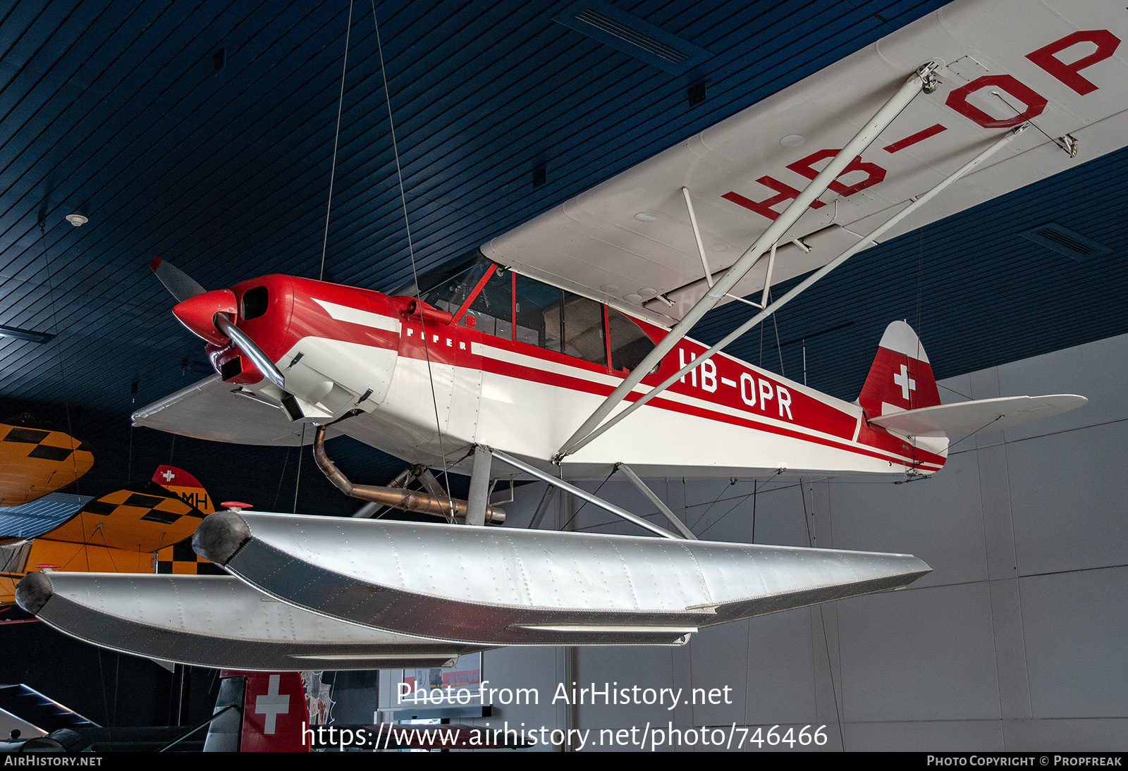 Aircraft Photo of HB-OPR | Piper PA-18-150 Super Cub | AirHistory.net #746466