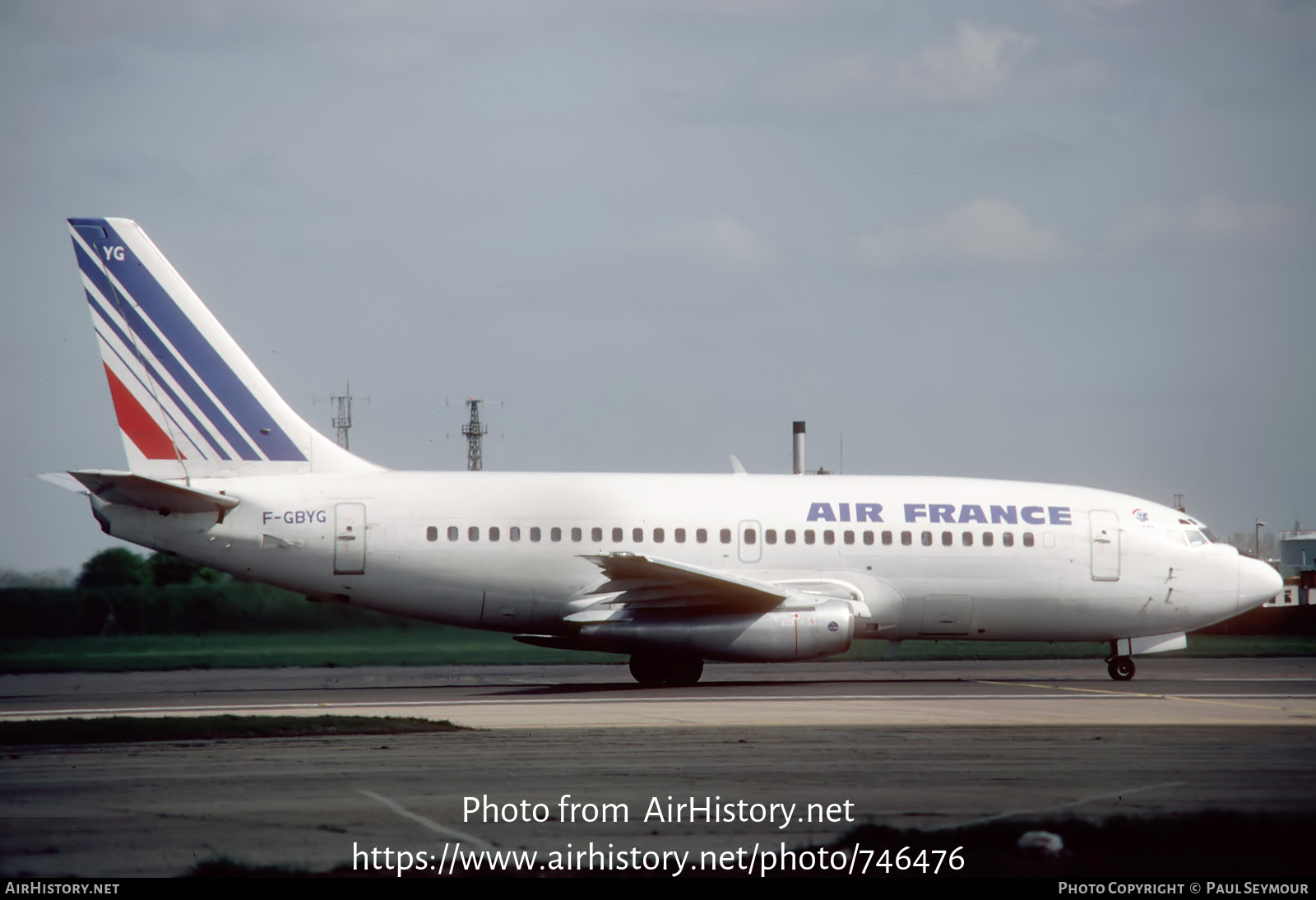 Aircraft Photo of F-GBYG | Boeing 737-228/Adv | Air France | AirHistory.net #746476