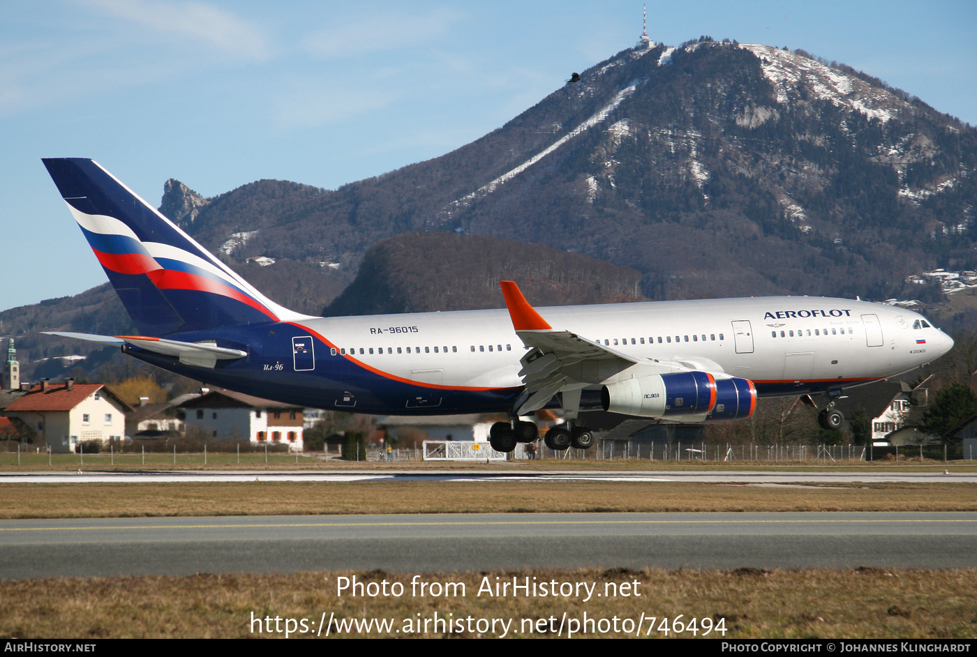 Aircraft Photo of RA-96015 | Ilyushin Il-96-300 | Aeroflot - Russian Airlines | AirHistory.net #746494