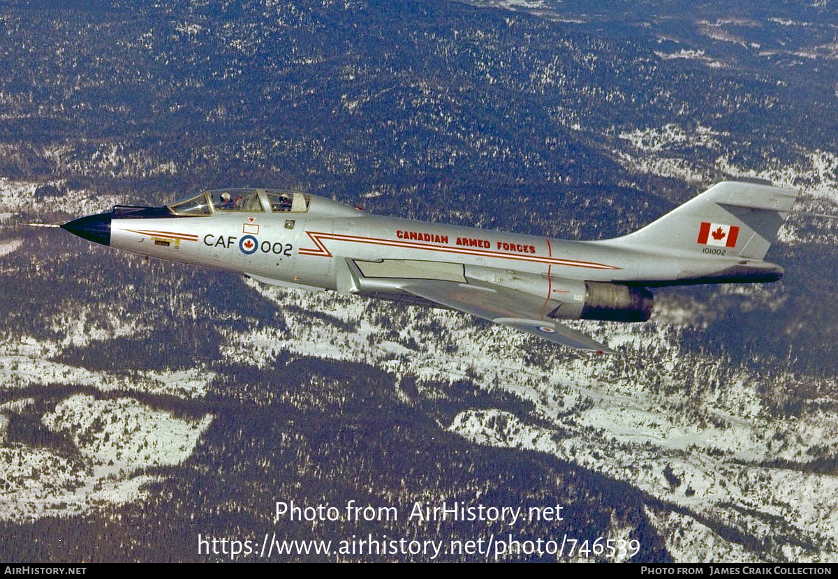 Aircraft Photo of 101002 | McDonnell CF-101F Voodoo | Canada - Air Force | AirHistory.net #746539