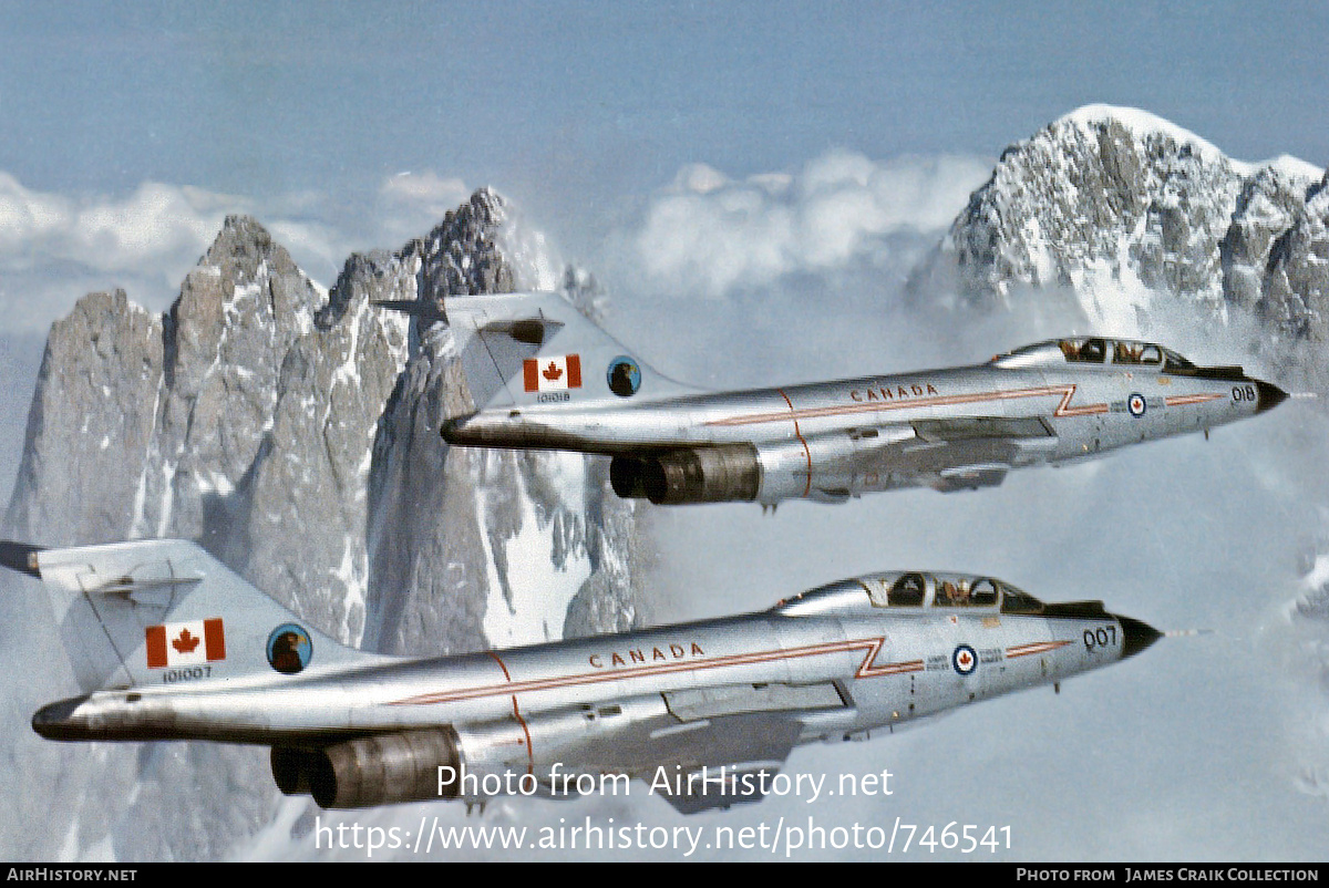 Aircraft Photo of 101007 | McDonnell CF-101B Voodoo | Canada - Air Force | AirHistory.net #746541