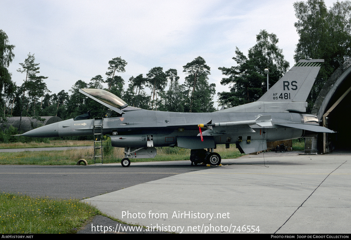 Aircraft Photo of 85-1481 / AF85-481 | General Dynamics F-16C Fighting Falcon | USA - Air Force | AirHistory.net #746554