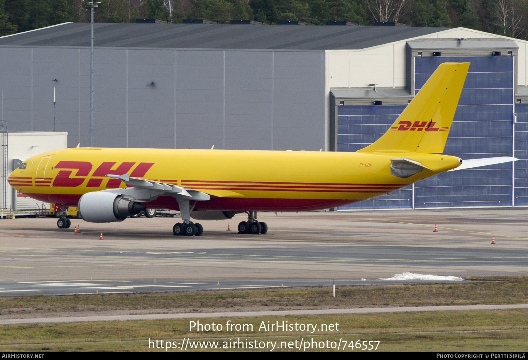 Aircraft Photo of EI-LDA | Airbus A300F4-605R | DHL International | AirHistory.net #746557