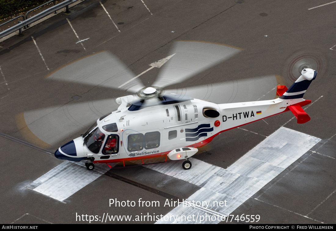 Aircraft Photo of D-HTWA | AgustaWestland AW-169 | Heli Service | AirHistory.net #746559