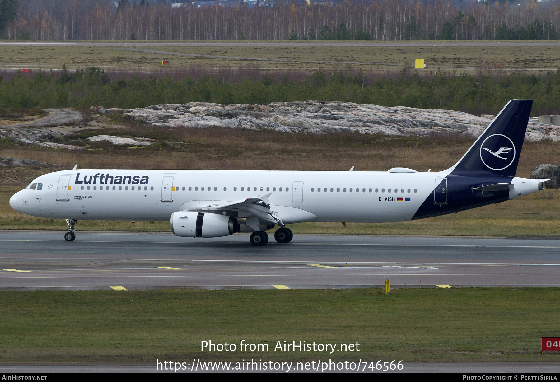 Aircraft Photo of D-AISH | Airbus A321-231 | Lufthansa | AirHistory.net #746566