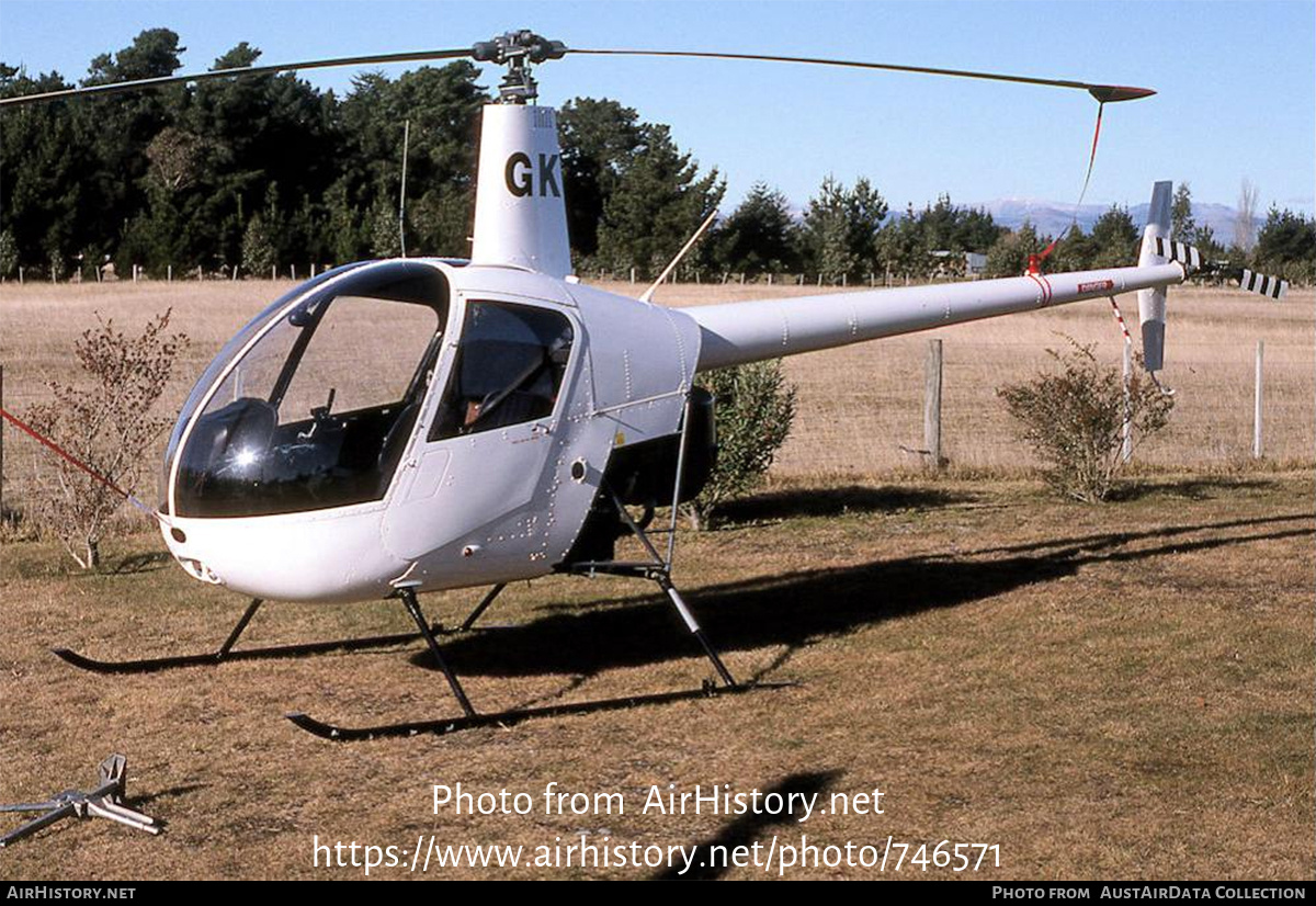 Aircraft Photo of ZK-HGK / GK | Robinson R-22 Beta | AirHistory.net #746571