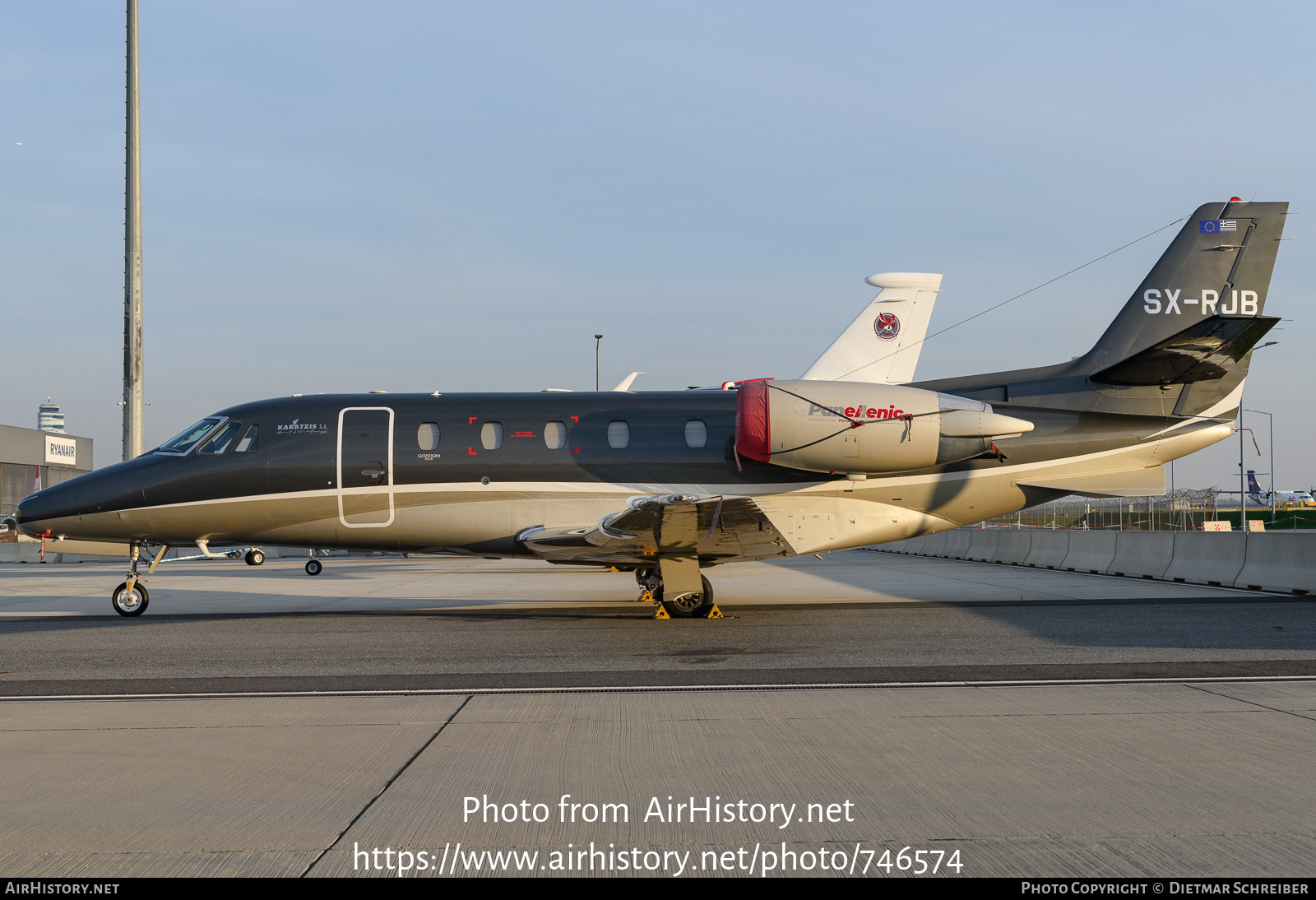 Aircraft Photo of SX-RJB | Cessna 560XL Citation XLS | Panellenic Private Aviation | AirHistory.net #746574