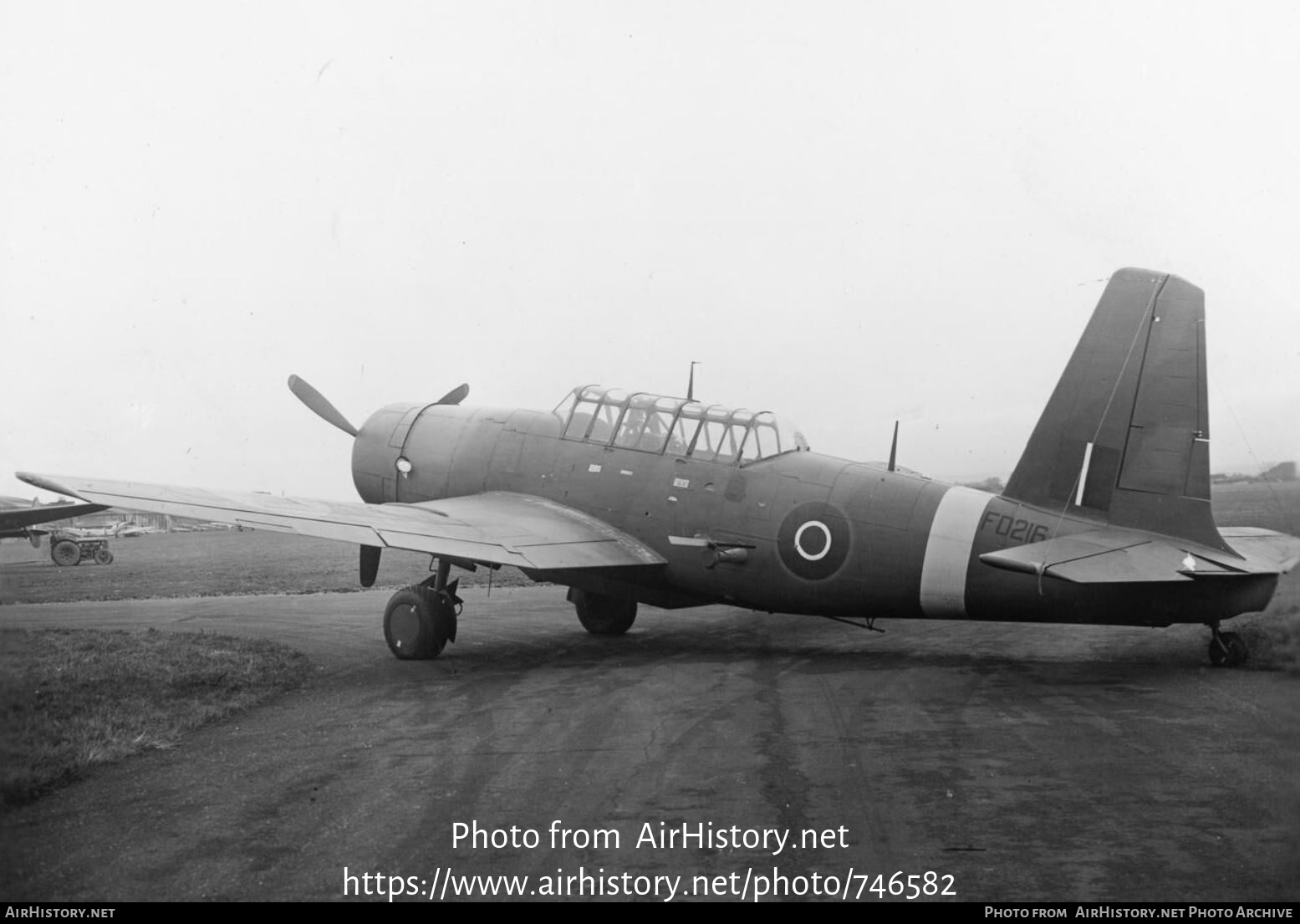 Aircraft Photo of FD216 | Vultee Vengeance IV | UK - Air Force | AirHistory.net #746582