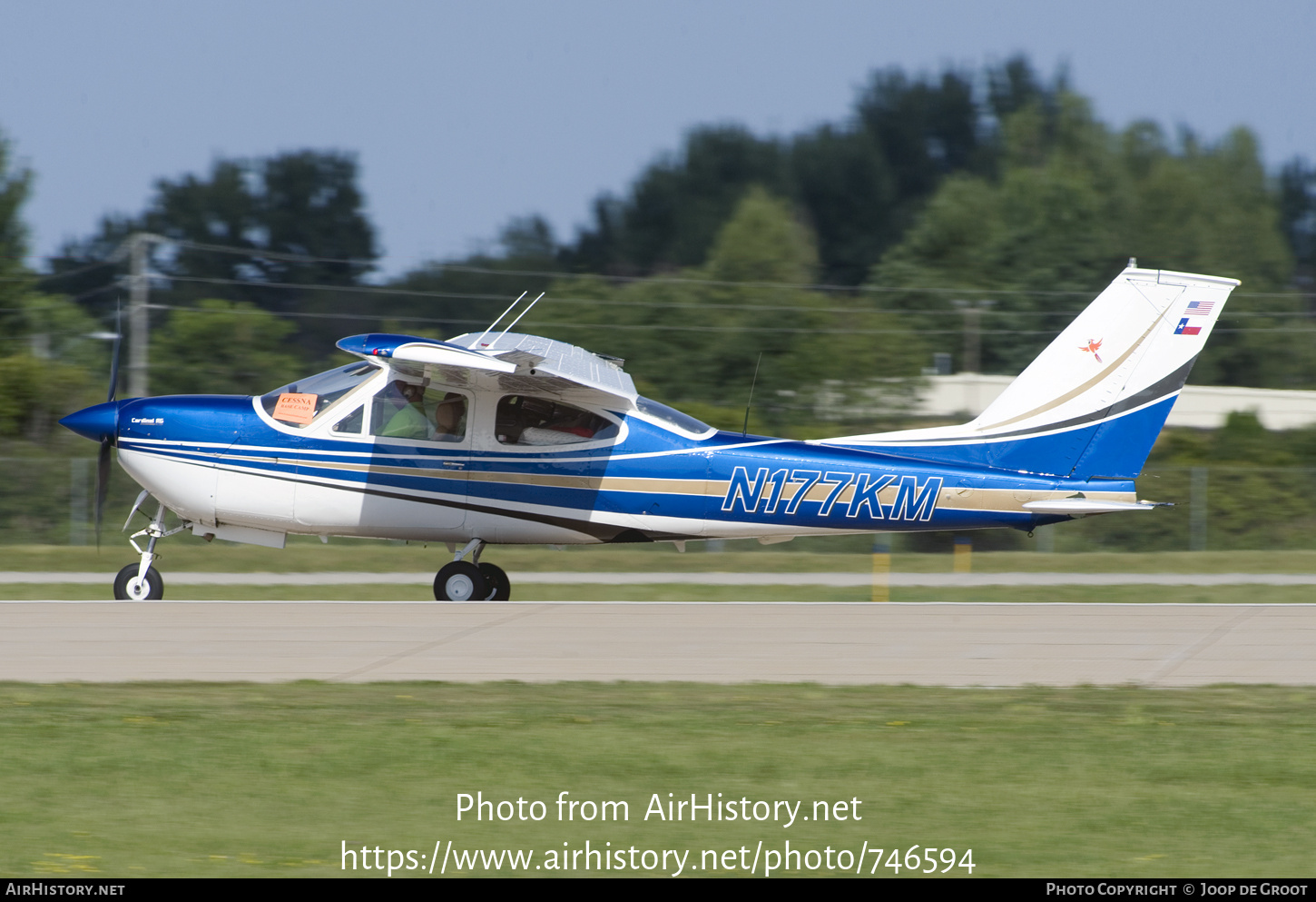 Aircraft Photo of N177KM | Cessna 177RG Cardinal RG | AirHistory.net #746594