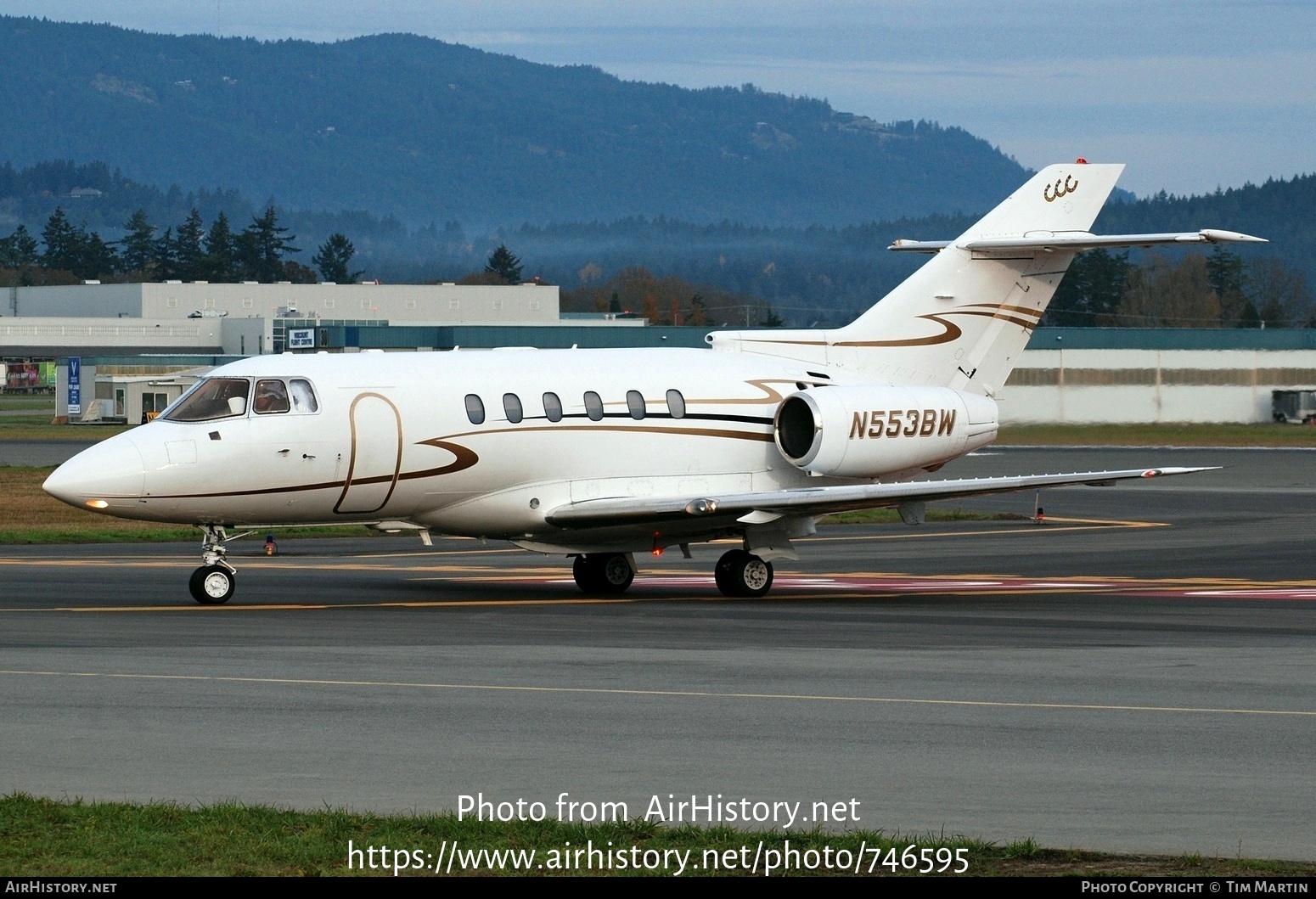 Aircraft Photo of N553BW | Raytheon Hawker 800XP | AirHistory.net #746595