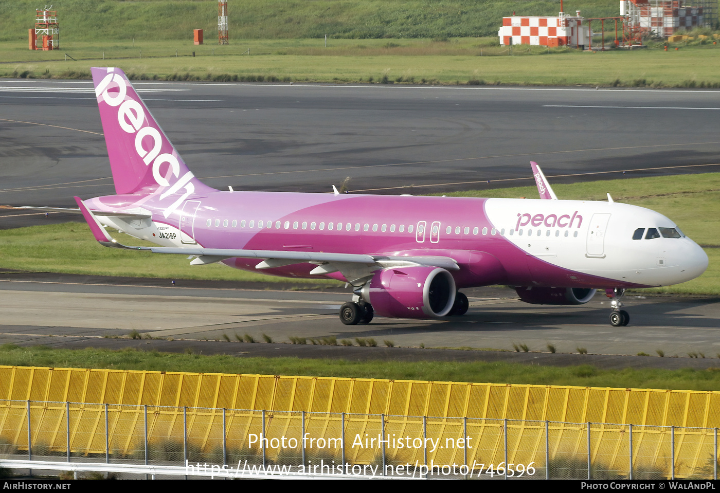 Aircraft Photo of JA218P | Airbus A320-251N | Peach Aviation | AirHistory.net #746596