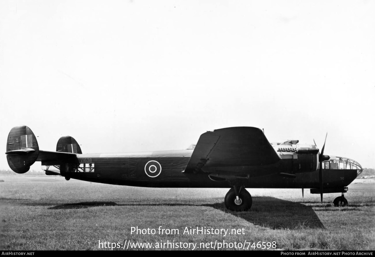 Aircraft Photo of V1638 | Armstrong Whitworth AW.41 Albemarle IIA | UK - Air Force | AirHistory.net #746598