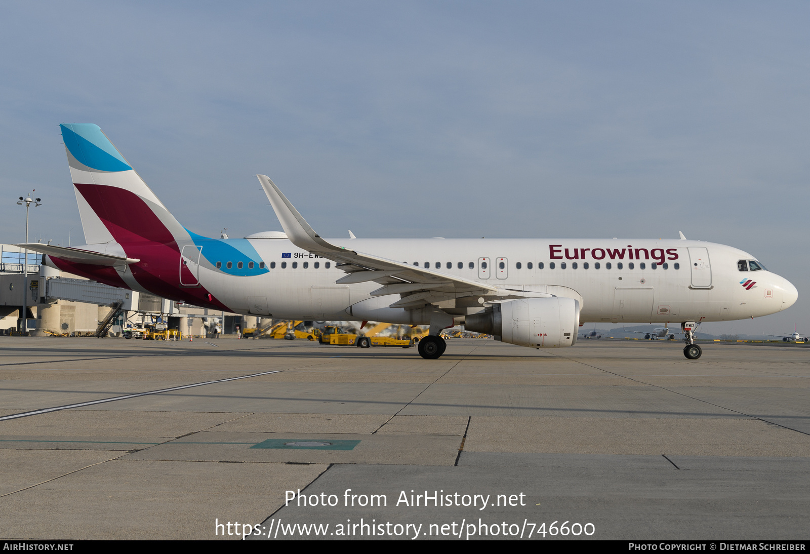 Aircraft Photo of 9H-EWD | Airbus A320-214 | Eurowings | AirHistory.net #746600