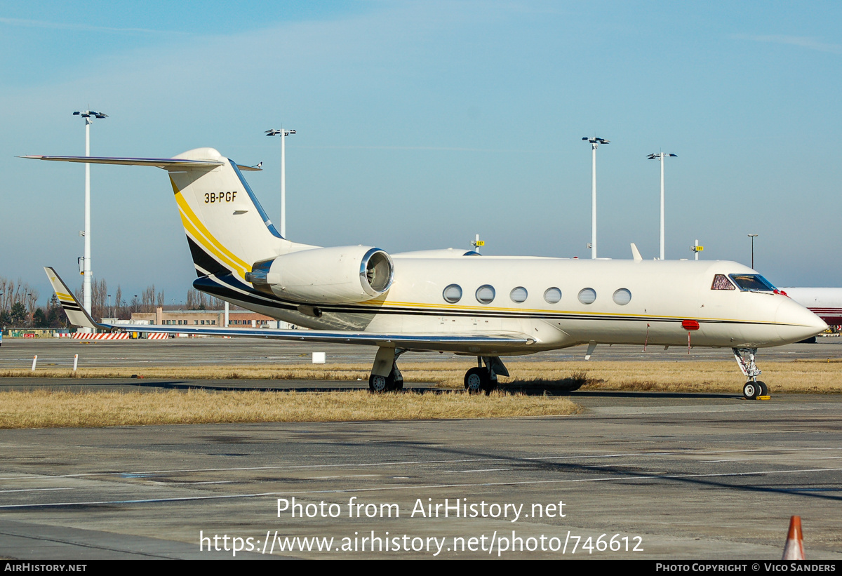 Aircraft Photo of 3B-PGF | Gulfstream Aerospace G-IV Gulfstream IV | AirHistory.net #746612