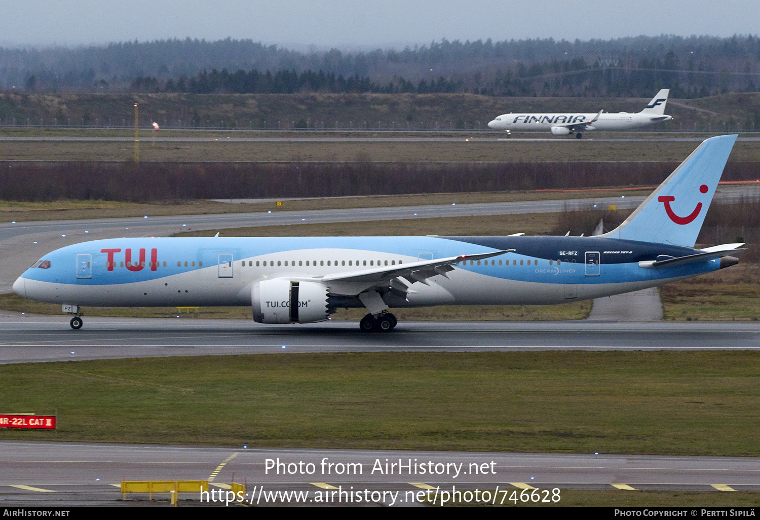 Aircraft Photo of SE-RFZ | Boeing 787-9 Dreamliner | TUIfly Nordic | AirHistory.net #746628