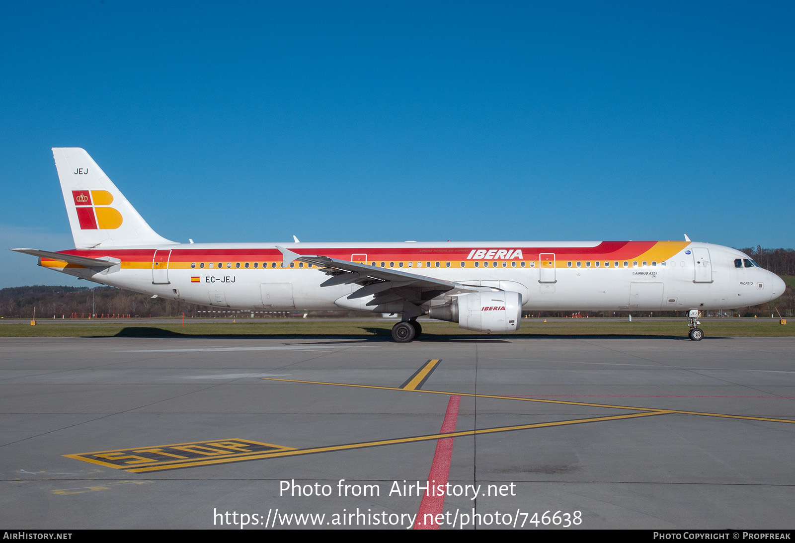 Aircraft Photo of EC-JEJ | Airbus A321-213 | Iberia | AirHistory.net #746638