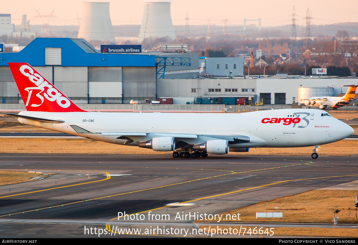 Aircraft Photo of OO-CBC | Boeing 747-4KZF/ER/SCD | Cargo B Airlines | AirHistory.net #746645