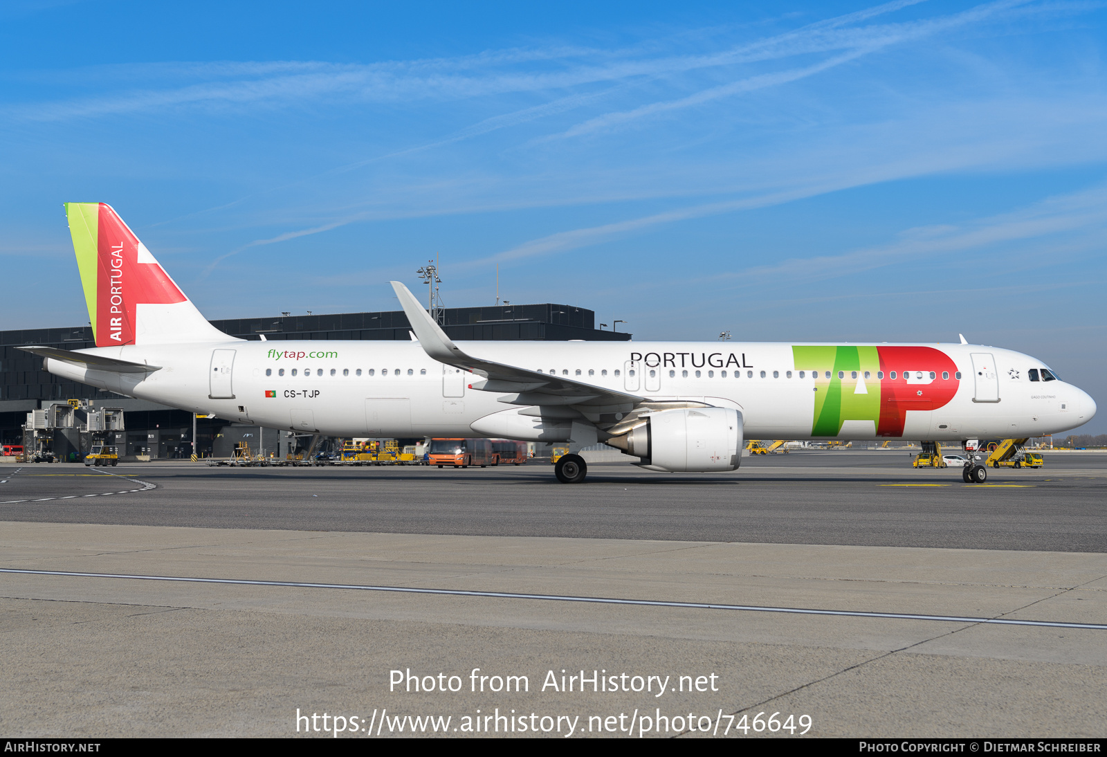 Aircraft Photo of CS-TJP | Airbus A321-251NX | TAP Air Portugal | AirHistory.net #746649