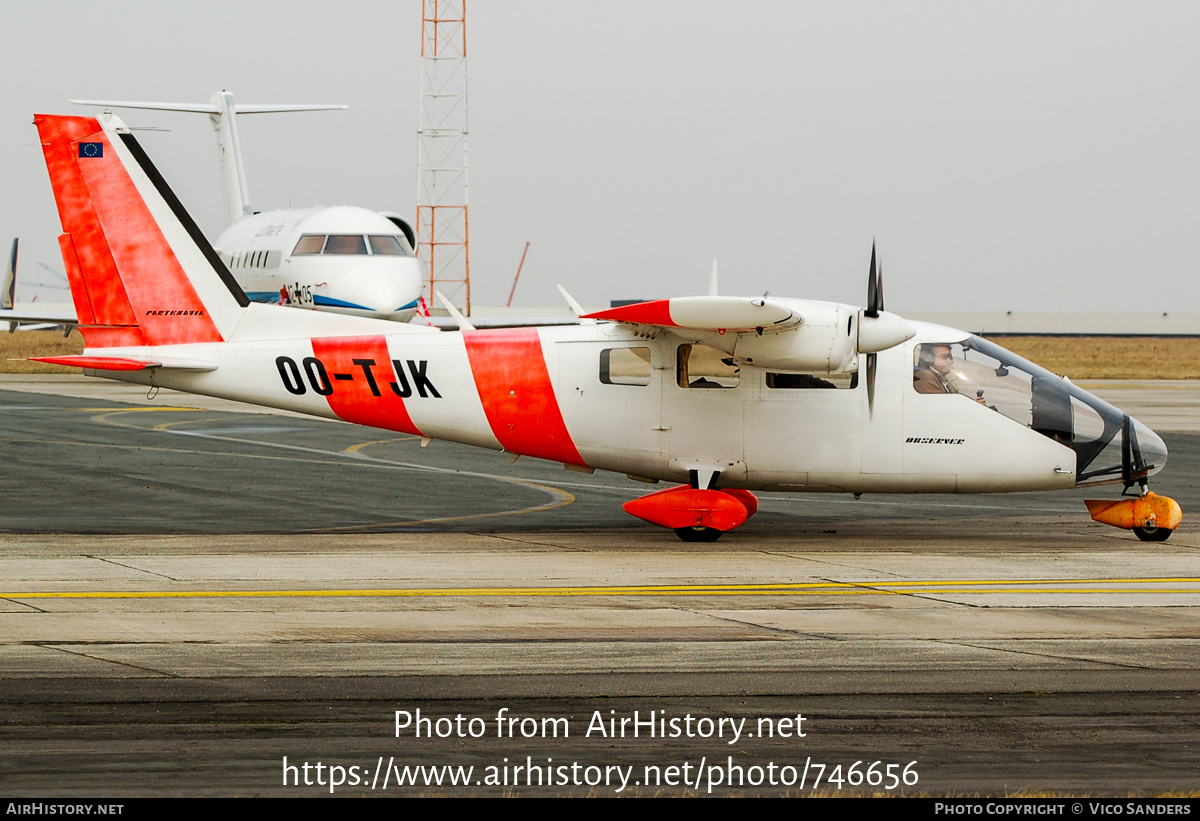 Aircraft Photo of OO-TJK | Partenavia P-68B Observer | AirHistory.net #746656