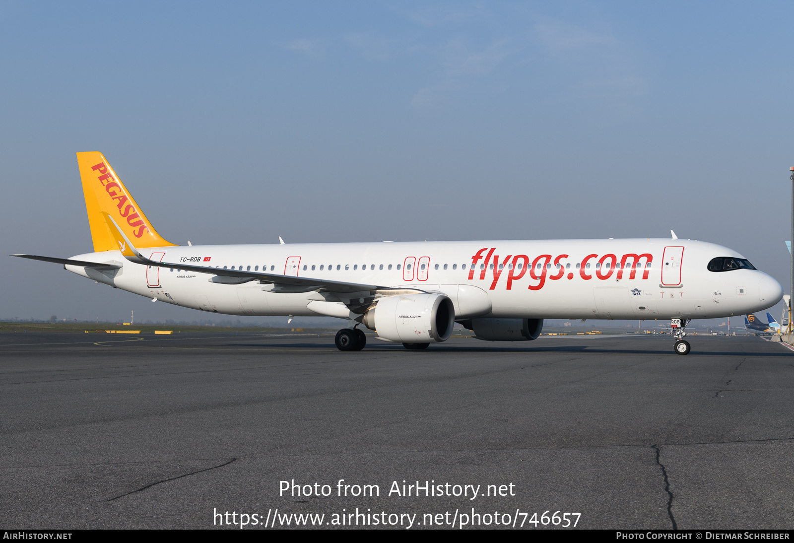 Aircraft Photo of TC-RDB | Airbus A321-251NX | Pegasus Airlines | AirHistory.net #746657