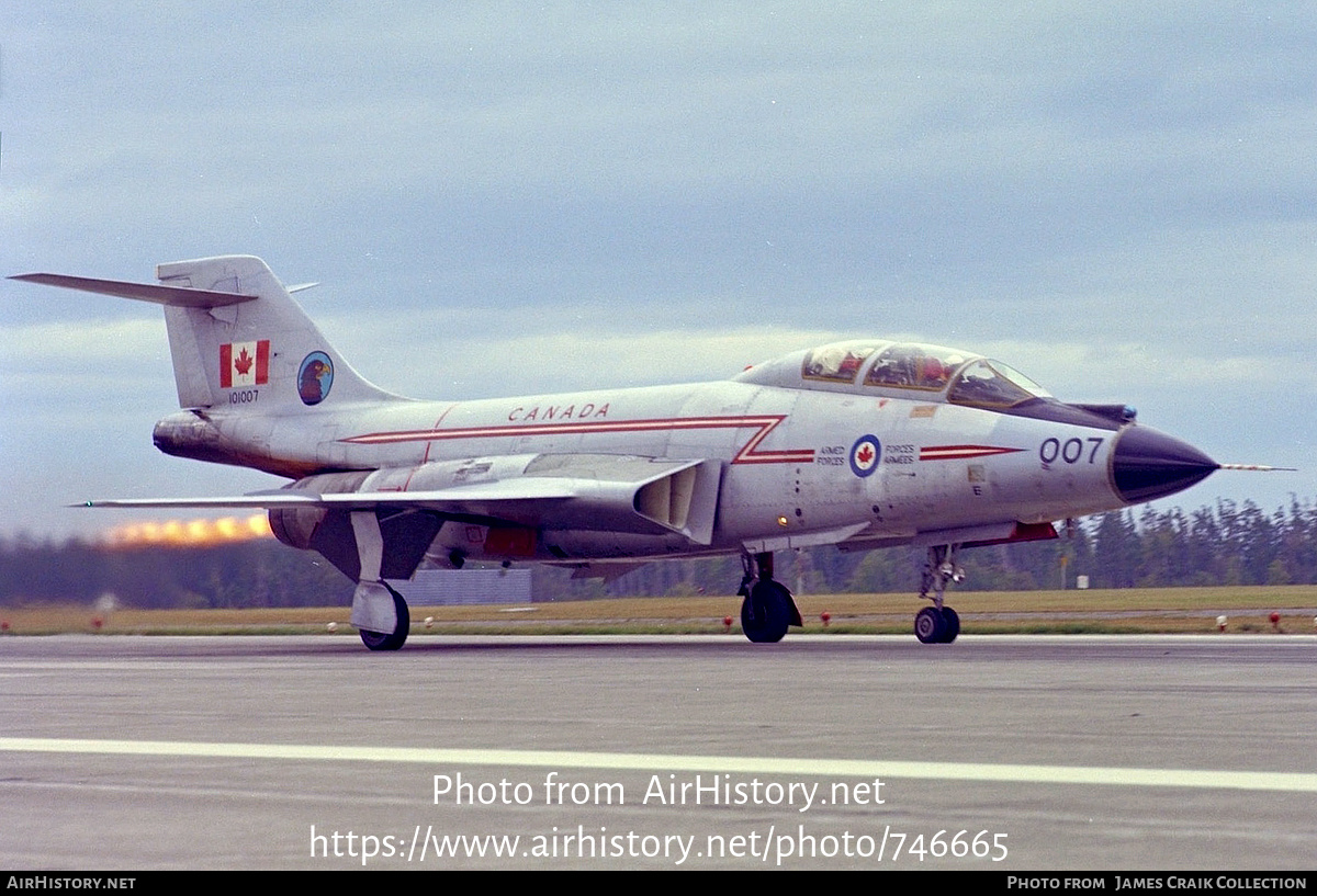 Aircraft Photo of 101007 | McDonnell CF-101F Voodoo | Canada - Air Force | AirHistory.net #746665