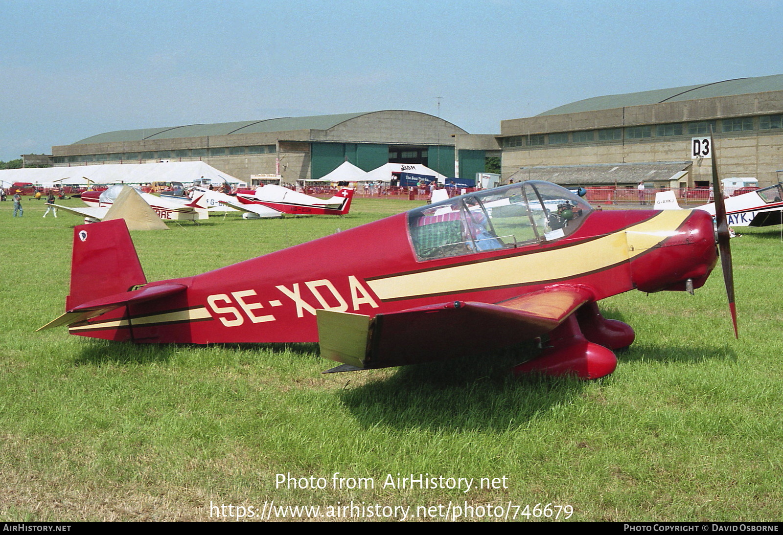 Aircraft Photo of SE-XDA | Jodel D-113 | AirHistory.net #746679