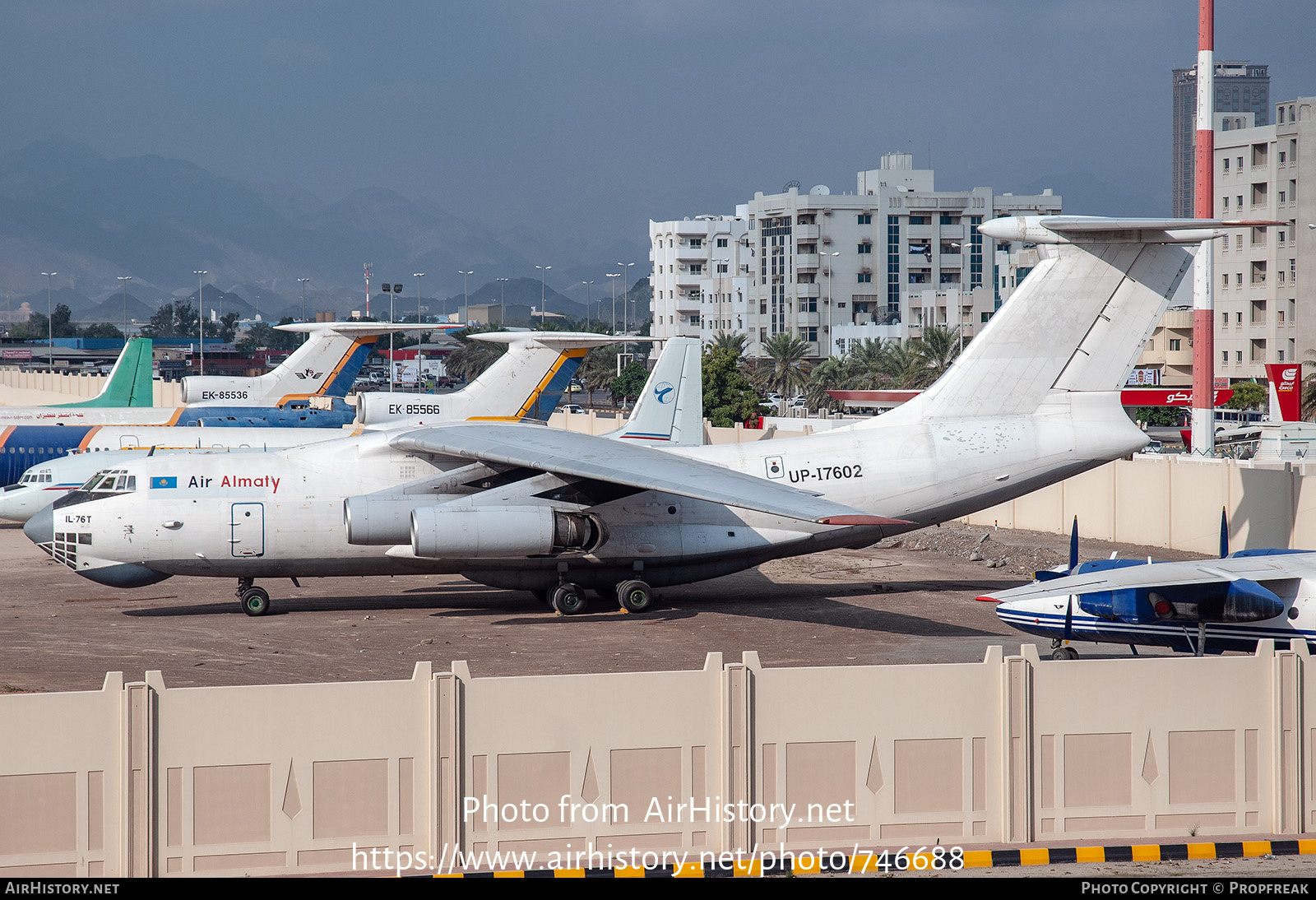 Aircraft Photo of UP-I7602 | Ilyushin Il-76T | Air Almaty | AirHistory.net #746688