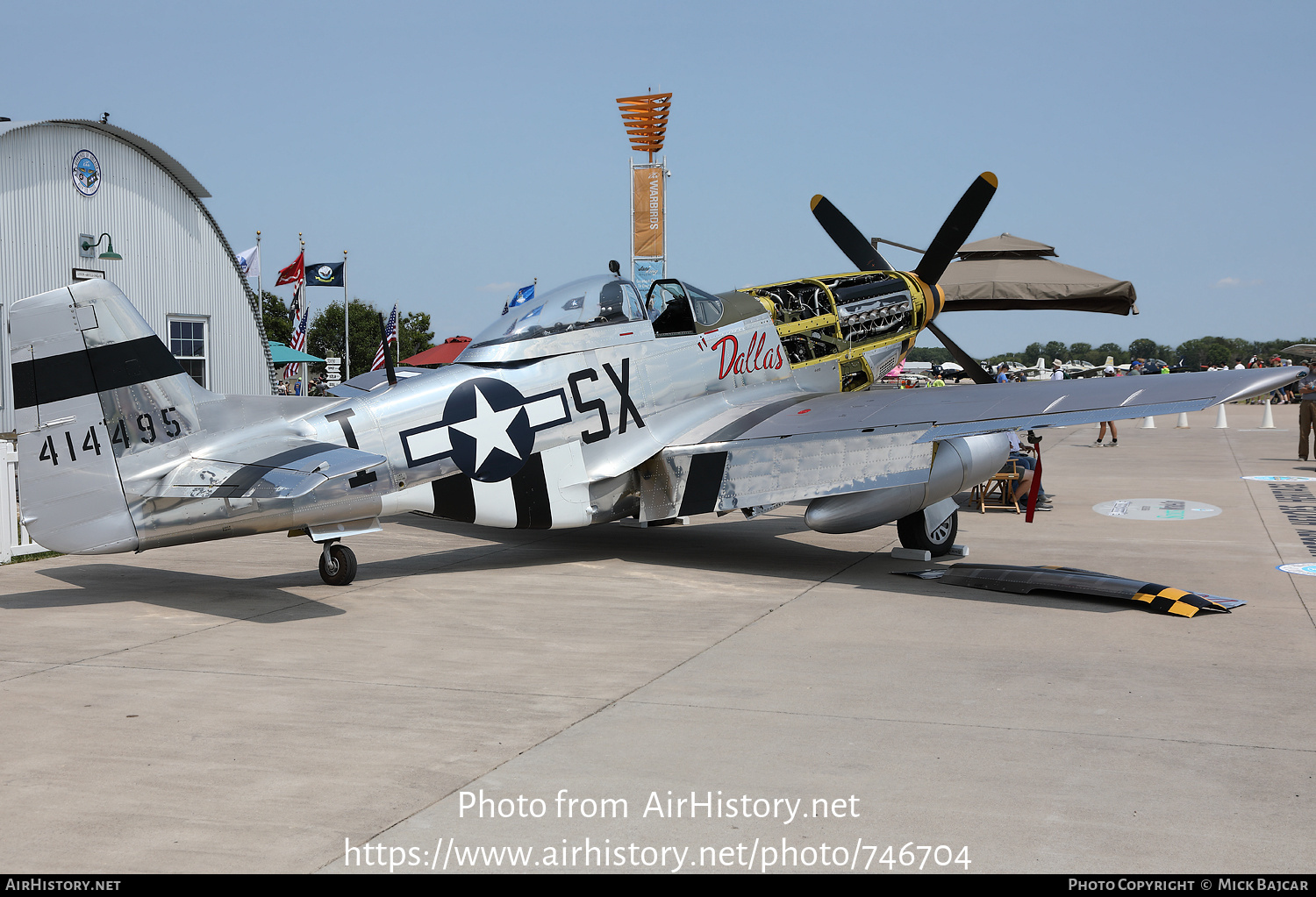 Aircraft Photo of N151JV / NL151JV / 44-14495 | North American P-51D Mustang | USA - Air Force | AirHistory.net #746704