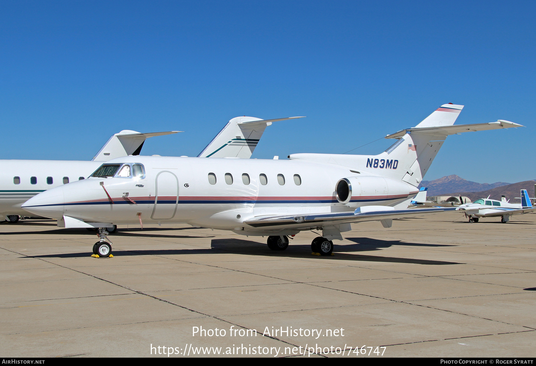 Aircraft Photo of N83MD | British Aerospace HS-125-700A | AirHistory.net #746747