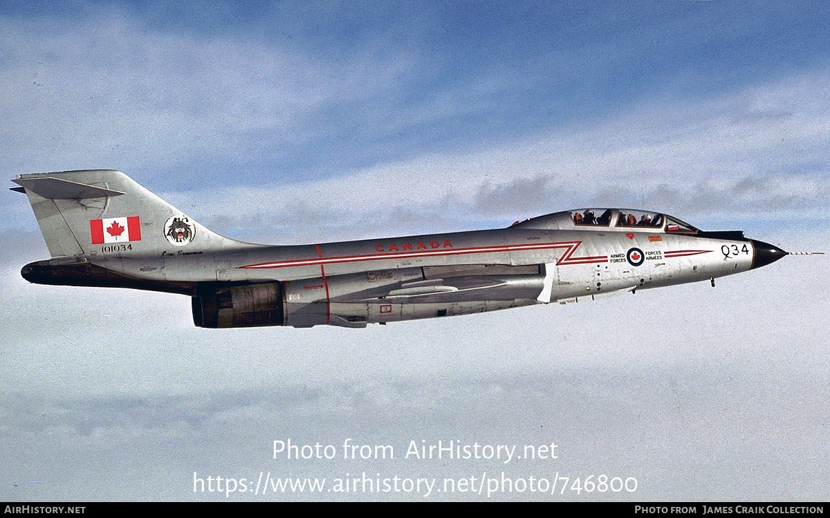 Aircraft Photo of 101034 | McDonnell CF-101B Voodoo | Canada - Air Force | AirHistory.net #746800