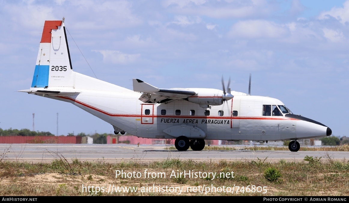 Aircraft Photo of 2035 | CASA C-212-400 Aviocar | Paraguay - Air Force | AirHistory.net #746805