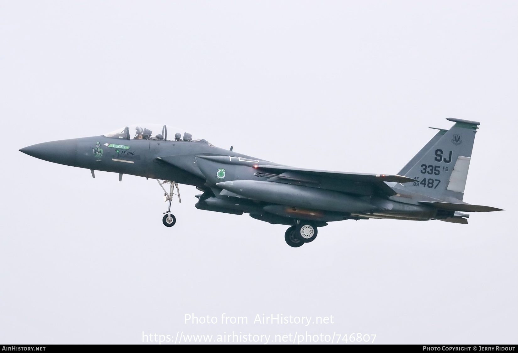 Aircraft Photo of 89-0487 / AF89-487 | McDonnell Douglas F-15E Strike Eagle | USA - Air Force | AirHistory.net #746807