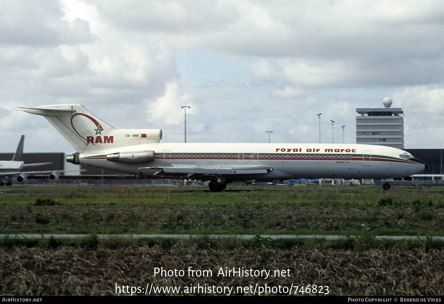 Aircraft Photo of CN-RMP | Boeing 727-2B6/Adv | Royal Air Maroc - RAM | AirHistory.net #746823