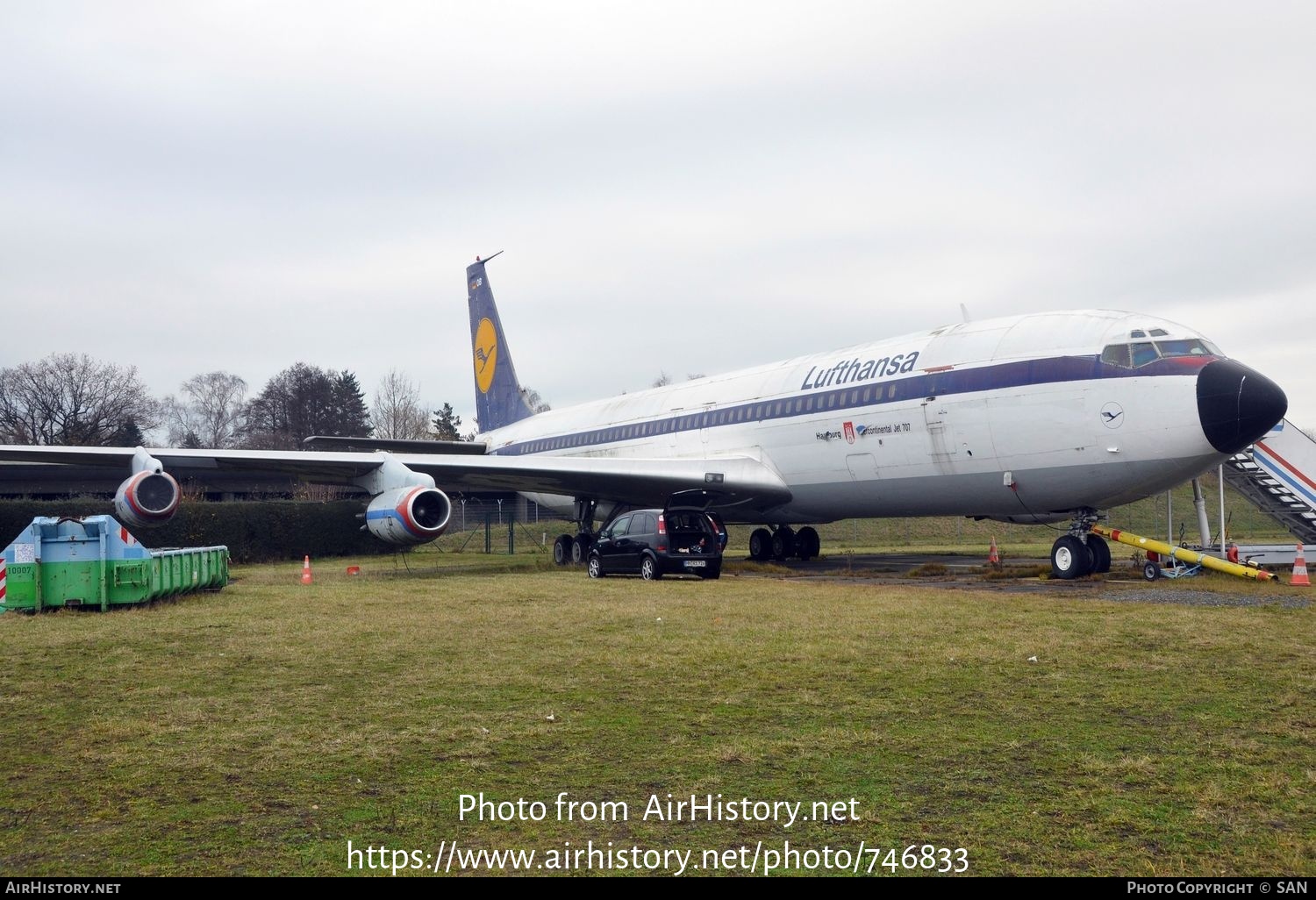 Aircraft Photo of D-AFHG | Boeing 707-430 | Lufthansa | AirHistory.net #746833