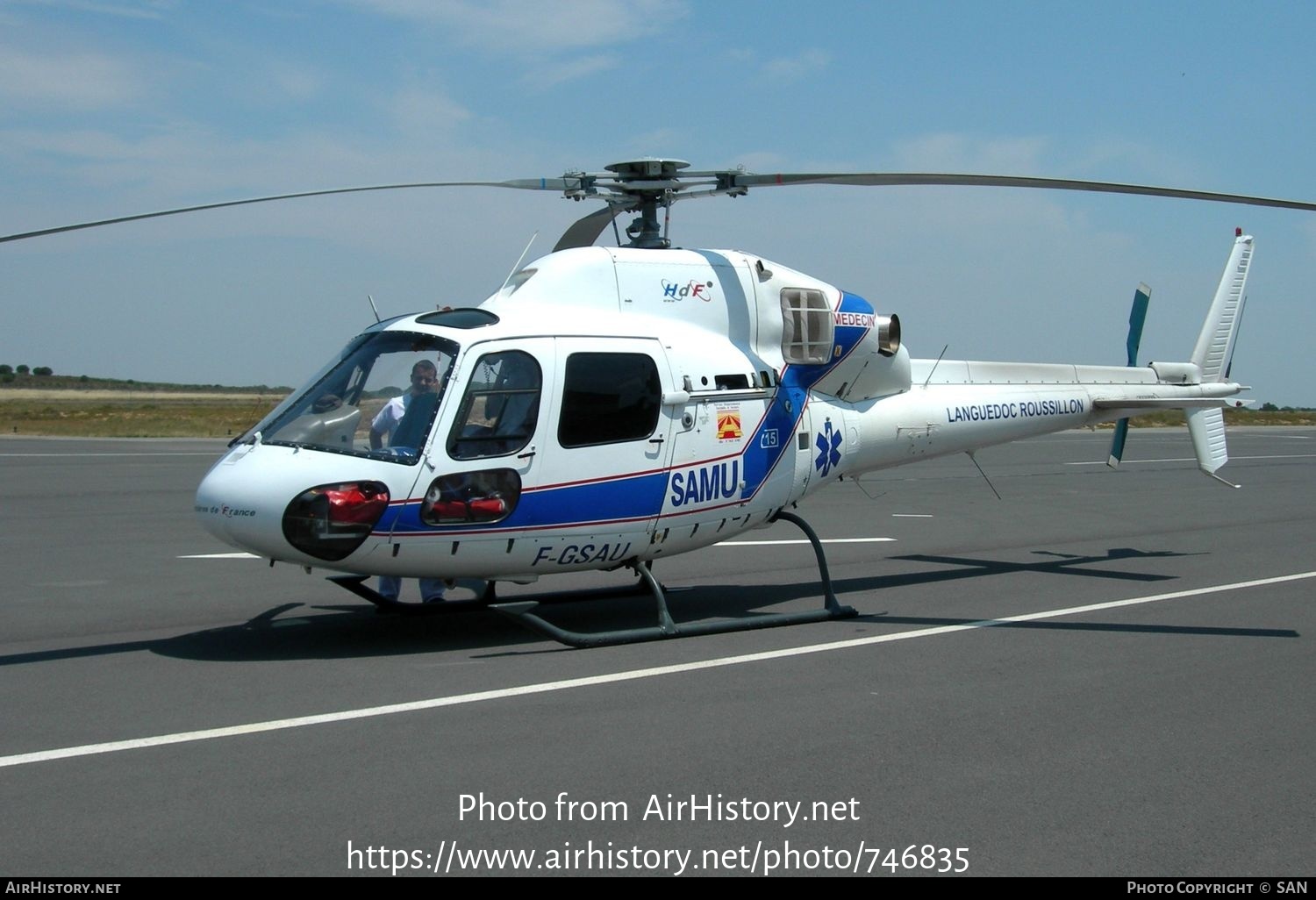 Aircraft Photo of F-GSAU | Aerospatiale AS-355N Ecureuil 2 | HdF - Hélicoptères de France | AirHistory.net #746835