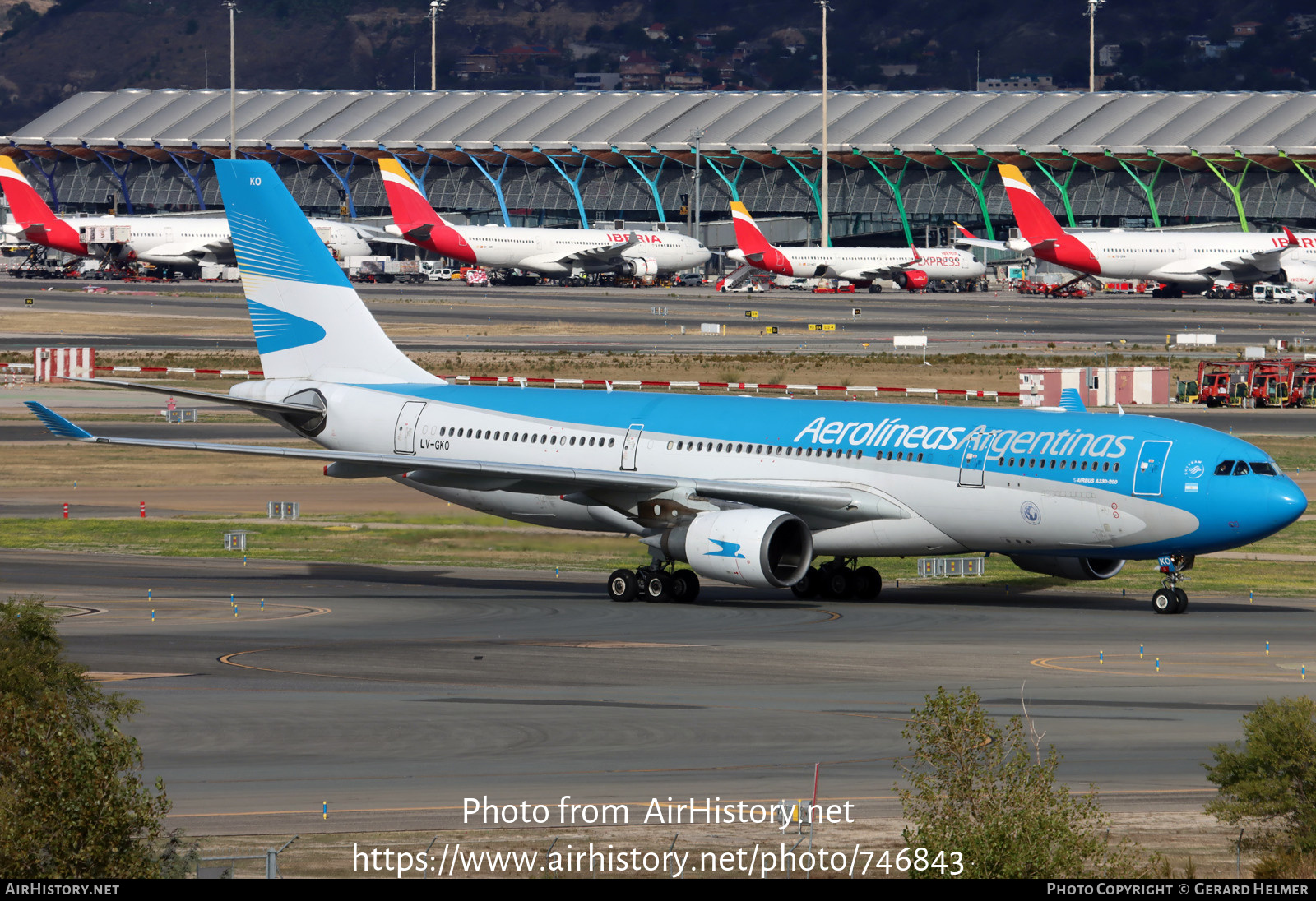 Aircraft Photo of LV-GKO | Airbus A330-203 | Aerolíneas Argentinas | AirHistory.net #746843