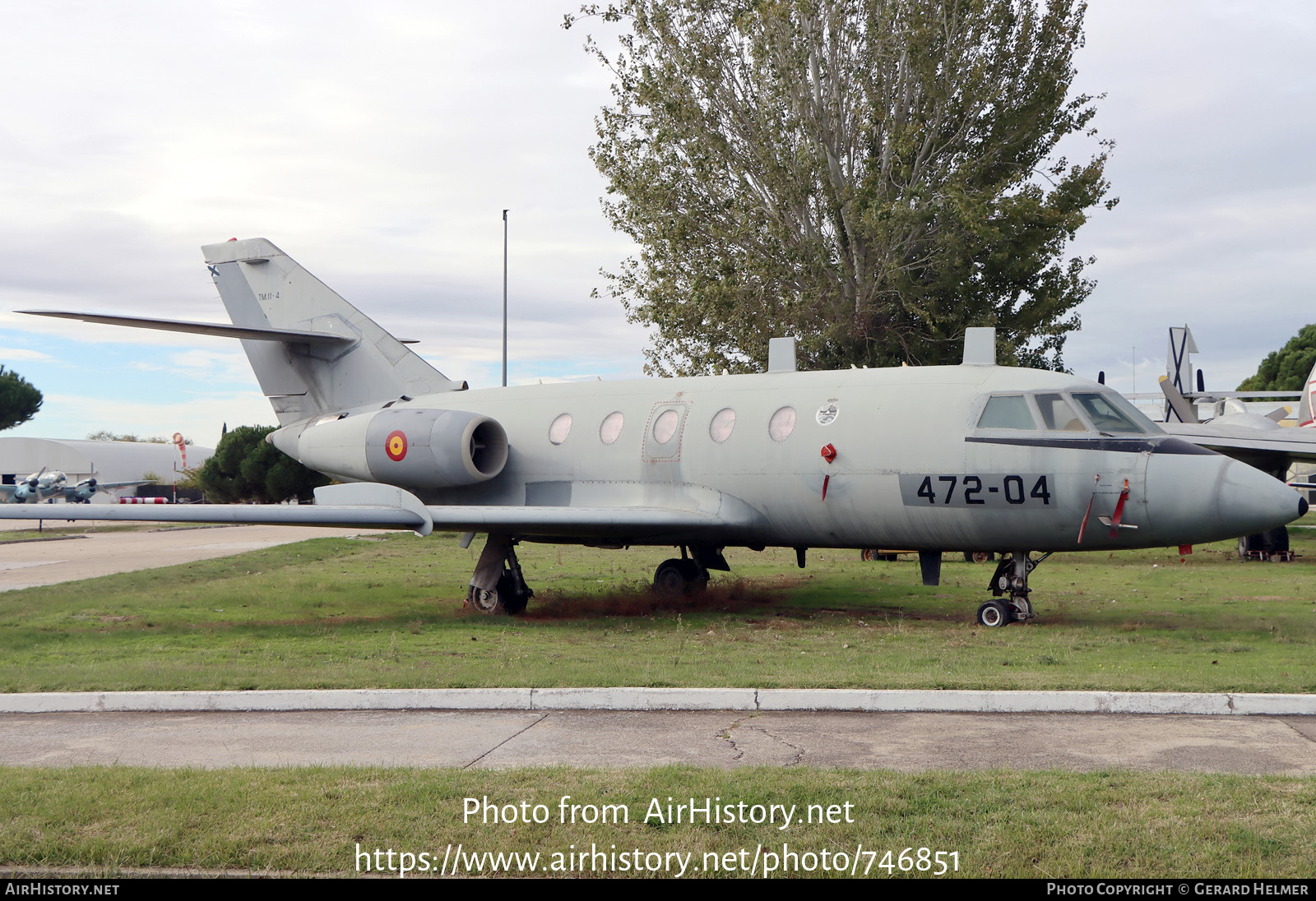 Aircraft Photo of TM.11-4 | Dassault Falcon 20E | Spain - Air Force | AirHistory.net #746851