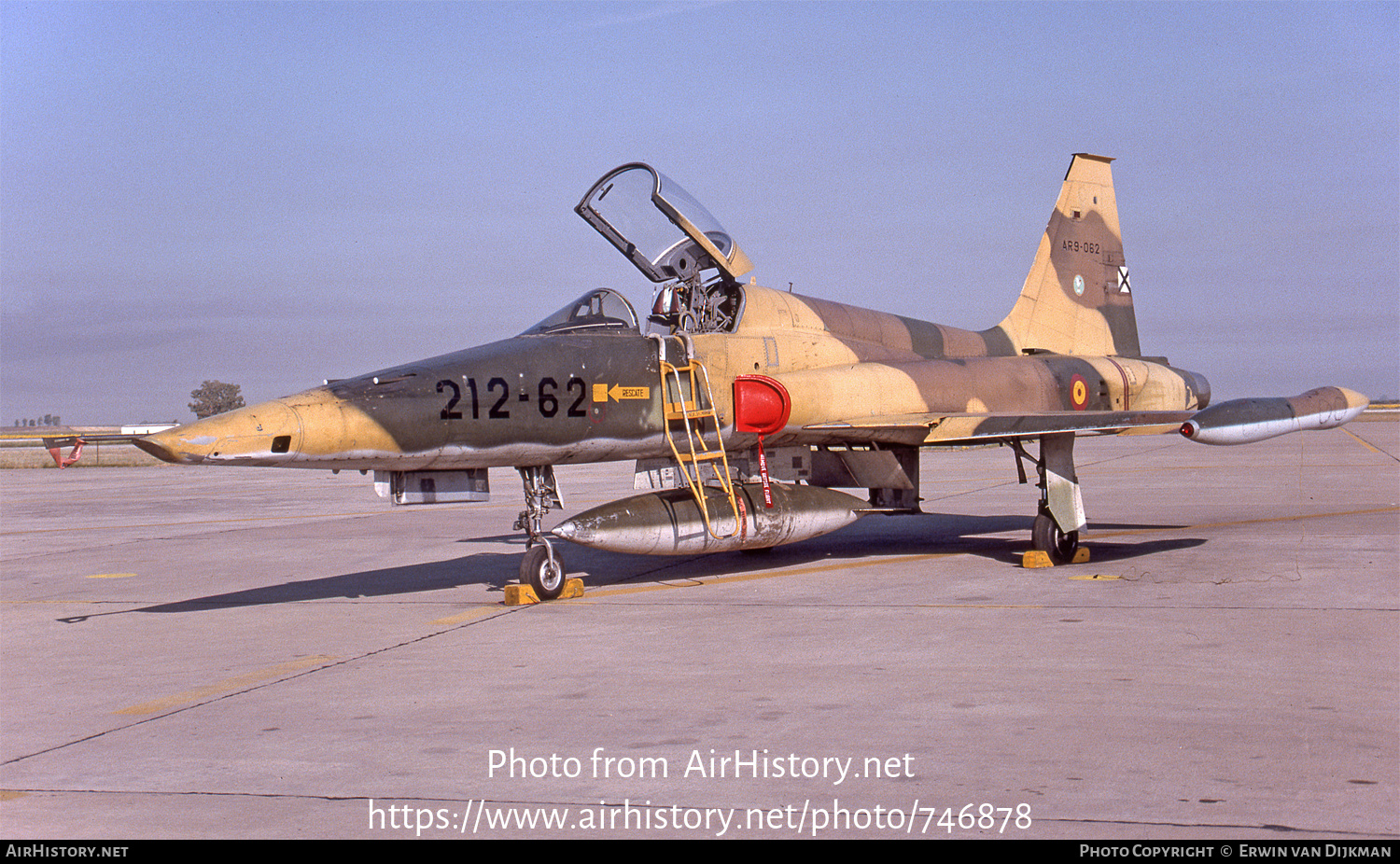 Aircraft Photo of AR9-062 | Northrop SRF-5A Freedom Fighter | Spain - Air Force | AirHistory.net #746878